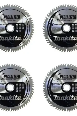 Achetez Aujourd'hui Makita CMSF16560E SPECIALIZED EFFICUT Lame de scie pour le bois 165 x 1,85 x 20mm - 60 dents - 4 pcs. (4x B-69864)