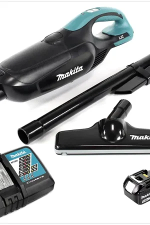 Prix Bas Makita DCL 182 RF1 B Aspirateur sans fil 18 V noir + 1x batterie 3,0 Ah + chargeur