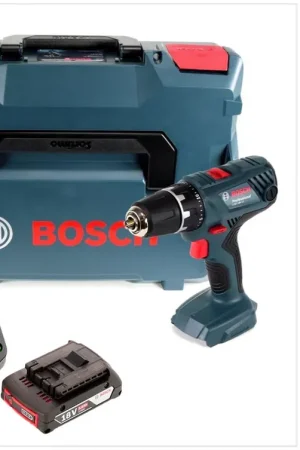 Bosch Professional GSR 18V-21 perceuse-visseuse sans fil 18V 55Nm + 1x batterie 2,0Ah + chargeur + L-Boxx Must-Have