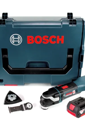 Bosch GOP 18V-28 Découpeur-ponceur sans fil 18V Brushless StarlockPlus + 1x Batterie 3,0Ah + Coffret - sans chargeur Marque