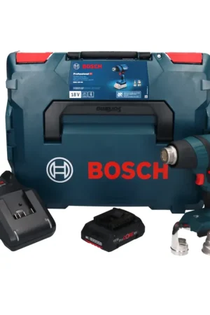 Expédié Aujourd'hui Bosch Professional GHG 18V-50 Décapeur thermique sans fil 300°C / 500°C 18V + 1x Batterie ProCORE 4,0Ah + Chargeur + Coffret L-Boxx