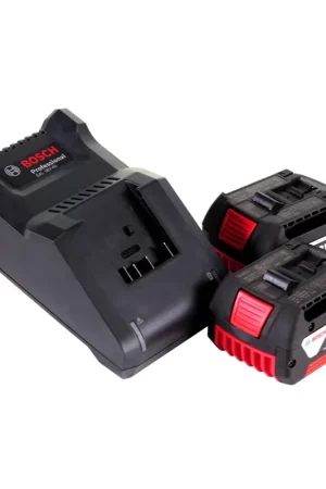Bosch Kit de démarrage - 2x Batteries GBA 18 V 4,0 Ah + Chargeur GAL 18V-40 ( 1600A019S0 ) Commande En Gros