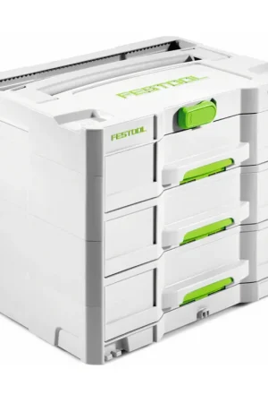 Must-Have Festool Sortainer SYS 4 TL-SORT/3 Coffret à outils avec 3 tiroirs (200119)