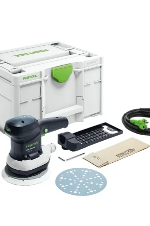 Produit De Marque Festool ETS 150/3 EQ-Plus Ponceuse excentrique 310 W course 3 mm ( 576072 ) + Systainer - Successeur de ( 575022 )