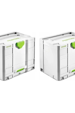 Achat Immédiat Festool Systainer T-LOC SYS-COMBI 3 Coffret à outils 396 x 296 x 322 mm - 2 pcs. (2x 200118)