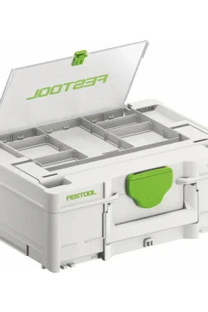 Festool SYS3 DF M 137 Coffret à outils Systainer accouplable avec compartiment à couvercle 396 x 296 x 137mm 10,4l (577346) Marque