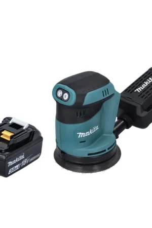 Makita DBO 180 F1 Ponceuse excentrique sans fil 18 V - 125 mm + 1x Batterie 3,0 Ah - sans chargeur Achat Immédiat