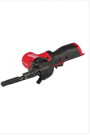 Lime à bande sur batterie Milwaukee M12 FBFL10-501 12 V 10 x 330 mm + 1x batterie 5,0 Ah - sans chargeur Offre Limitée