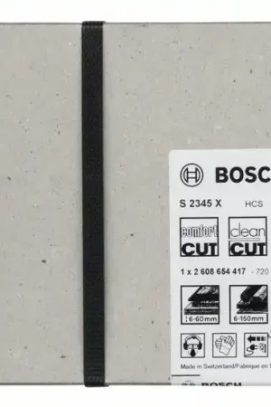 Promotion Saisonnière Lame de scie sabre BOSCH S 2345 X longueur 200 mm largeur 19 mm ( 8000343824 )