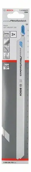 Bon Marché Lame de scie sauteuse BOSCH T 1018 AFP longueur totale 250 mm ( 8000346066 )