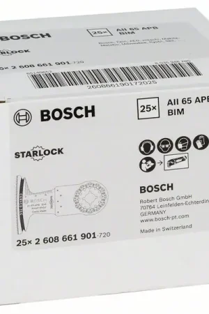 Lame de scie plongeante BOSCH AII 65 APB Wood and Nails Largeur 65 mm Profondeur de plongée 40 mm ( 8000346237 ) Prix Choc