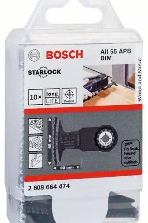 BOSCH Lame de scie plongeante AII 65 APB largeur 65 mm prof. d'immersion 40 mm ( 8000346238 ) Meilleur Prix