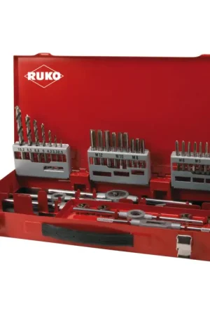 Usine Directe RUKO Jeu de filières et tarauds M3-M4-M5-M6-M8-M10-M12 ( 8000421445 )