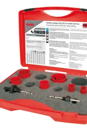 RUKO Jeu de scies cloches 8 pièces 19 - 57 mm ( 8000422993 ) Acheter Direct