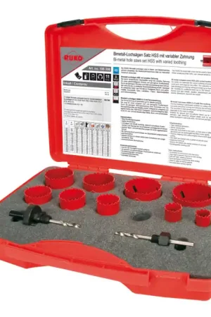 Achetez Aujourd'hui RUKO Jeu de scies cloches 11 pièces 19 - 64 mm ( 8000422995 )