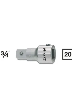 HAZET Rallonge 1017-3 3/4 ″ Longueur 75 mm ( 8000467328 ) Dernier Modèle