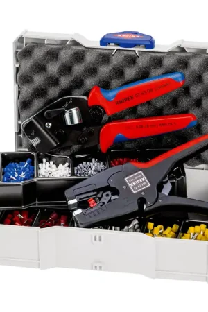 Must-Have KNIPEX Assortiment d'embouts de câble 1 252 pièces 0,50 - 10,00 mm² ( 8000653625 )