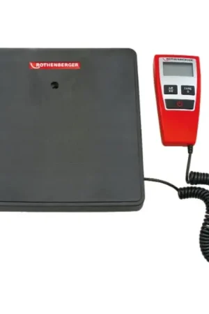 Super Prix ROTHENBERGER Balance pour fluides frigorigènes ROSCALE 120 plage de pesage 0-120 kg ( 8000739578 )