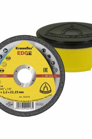 KLINGSPOR Disque à tronçonner EDGE D125x1,2mm droit ( 8000740129 ) Remise