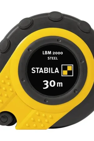Paiement Sécurisé Mètre à ruban à capsule STABILA LBM 2000 STEEL Longueur 30 m Largeur de bande 13 mm ( 8000911847 )