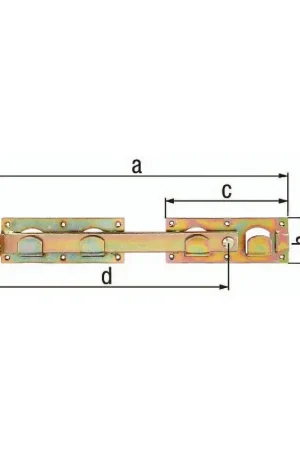 Expédition Rapide GAH Jeté de porte double utilisable à gauche / à droite ( 8002424316 )