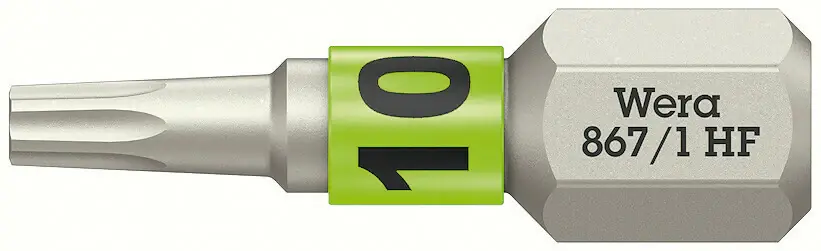 Promotion WERA Bit 867 TORX(R) HF 1/4 ″ TX 10 Longueur 25 mm ( 8002899410 )