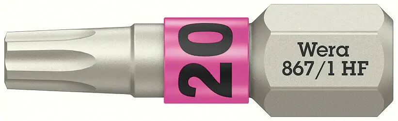 Remise WERA Bit 867 TORX(R) HF 1/4 ″ TX 20 Longueur 25 mm ( 8002899412 )