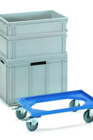 Meilleur Choix FETRA Chariot à caisse capacité charge 250 kg pneus polyamide ( 9000444235 )