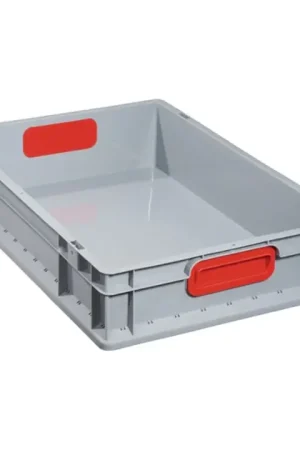 ALLIT Conteneur de transport gerbables L600xl400xH120 mm ( 9000448244 ) Retour Gratuit