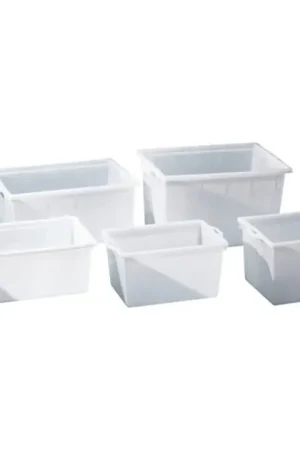 Offre Du Jour GRAF Récipient en plastique rectangulaire 80 l PE naturel ( 9000450332 )