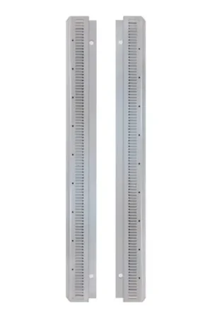 MAUSER Rail mural acier gris clair ( 9000453873 ) Produit De Marque