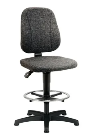 BIMOS Chaise d’atelier pivotante Unitec patins + anneau de pied ( 9000454184 ) Top Vente