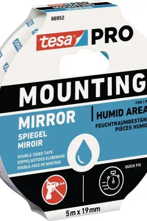 TESA ruban de montage Mounting PRO miroir 66952 blanc (3000265497) Solde