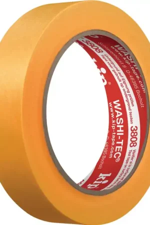 Promotion KIP Ruban de masquage 3808 WASHI-TEC(R) Premium Goldkrepp(R) lisse ( 4000353128 )