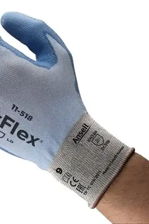 Remise ANSELL gants de protection contre les coupures HyFlex® 11-518 taille 8 bleu (4000371085)