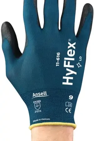 Usine Directe ANSELL gants HyFlex® 11-616 taille 9 vert bleu/noir (4000371328)