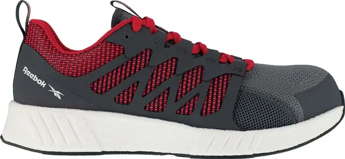 REEBOK Chaussures de sécurité Fusion Flexweave(TM) Work Taille 46 gris/rouge ( 4000374026 ) Livraison Express