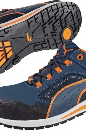Vente Flash Chaussures de sécurité PUMA Crosstwist LOW taille 40 bleu/orange ( 4000374600 )