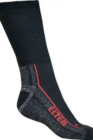 Offre Du Jour Chaussettes fonctionnelles ELTEN Perfect Fit Socks ESD (Carbon) taille 47-50 noir/gris ( 4000374858 )