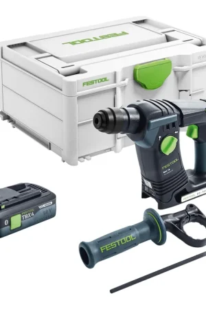 Réduction Festool BHC 18-Basic Marteau perforateur sans fil 18 V 1,8 J SDS Plus Brushless + 1x batterie 4,0 Ah + Systainer - sans chargeur