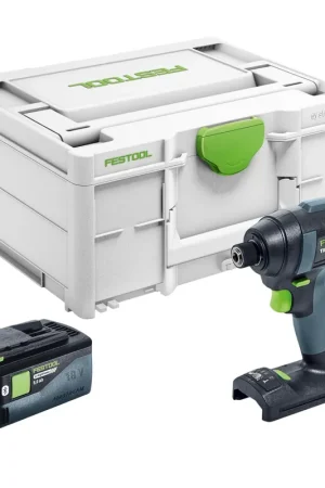 Festool TID 18-Basic Visseuse à choc sans fil 18 V 180 Nm 1/4" + 1x batterie 5,0 Ah + Systainer - sans chargeur Nouvel Arrivage