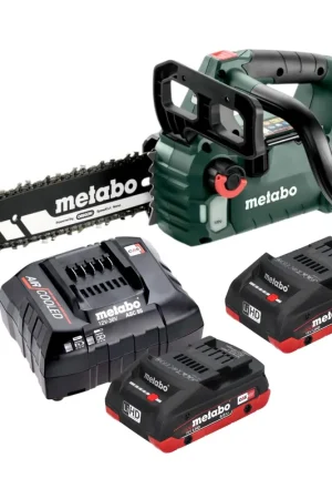 Top Vente Metabo 601595850 Tronçonneuse sans fil MS 18 LTX BL 25 - sans batterie - sans chargeur