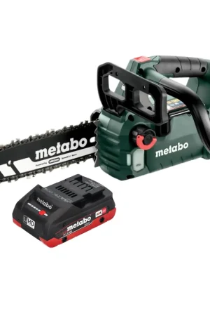 Prix Promo Metabo 601595850 Tronçonneuse sans fil MS 18 LTX BL 25 - sans batterie - sans chargeur