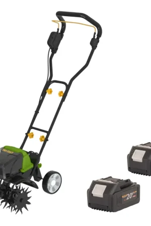 Offre Spéciale Cultivateur sans fil Procraft CT20/2bb 40 V (2x 20 V) 360 mm sans balais + 2 batteries 4,0 Ah - sans chargeur