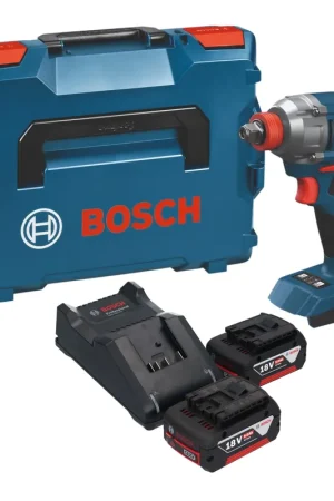 Visseuse à chocs sans fil Bosch GDX 18V-285 Professional 18 V 285 Nm + 2 batteries 5,0 Ah + chargeur + L-Boxx Soldes