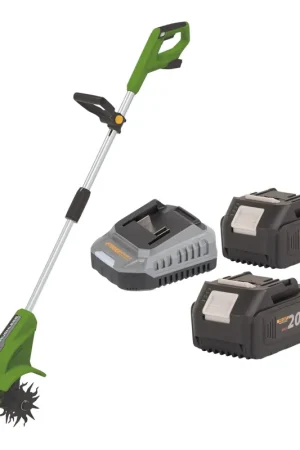 Acheter En Ligne Cultivateur sans fil Procraft CT20bb 20 V 224 mm sans balais + 2 batteries 4,0 Ah + chargeur