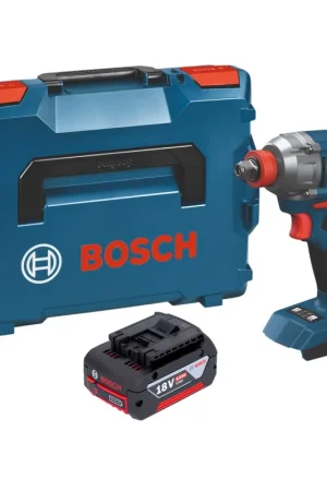 Solde Visseuse à chocs sans fil Bosch GDX 18V-285 Professional 18 V 285 Nm + 1 batterie 4,0 Ah + L-Boxx - sans chargeur