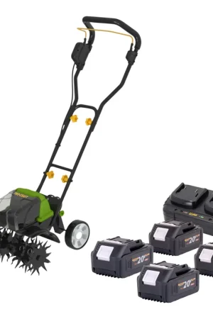 Cultivateur sans fil Procraft CT20/2bb 40 V (2x 20 V) 360 mm sans balais + 4 batteries 4,0 Ah + chargeur Jusqu'à Épuisement Des Stocks
