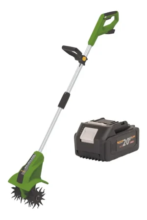 Cultivateur sans fil Procraft CT20bb 20 V 224 mm sans balais + 1 batterie 4,0 Ah - sans chargeur Bon Marché