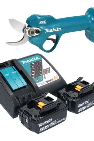 Sécateur sans fil Makita DUP 181 RF 18 V 30 mm Brushless + 2 batteries 3,0 Ah + chargeur Dernier Modèle